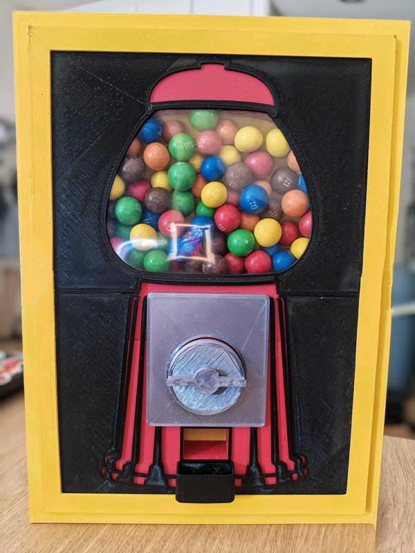 Jelly bean dispenser box