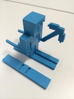 Disrupted Minecraft Steve