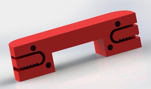Prusa i3 A8 Acrylic X Carriage GT2 belt holder Upgrade Rework
