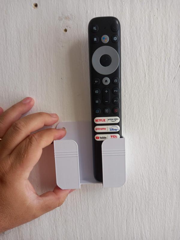 suporte de controle remoto tv, ar condicionado, smartfone de parede