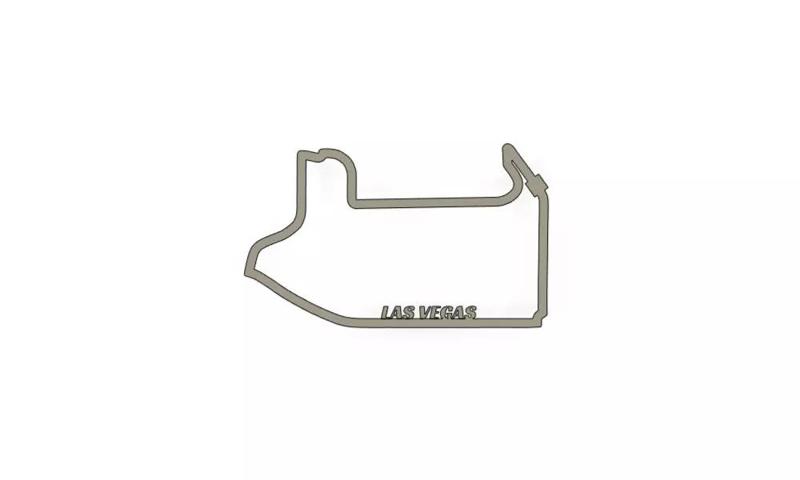 Las Vegas F1 Racing Track 2025
