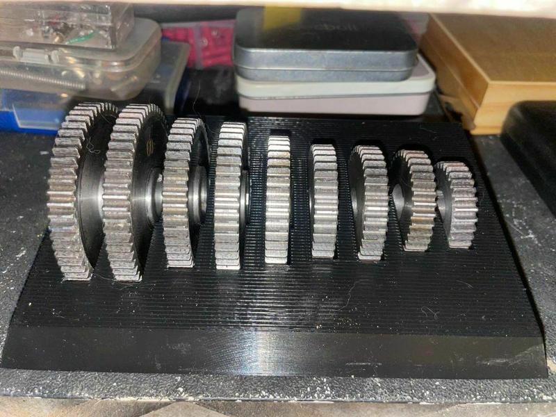 7x14 Mini lathe Metal Gear Holder