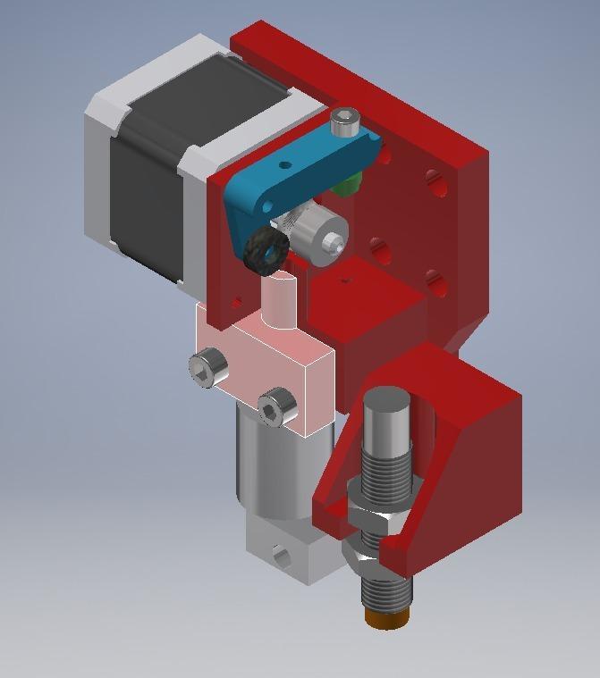 Prusa I3 E3D V6 Direct Drive Extruder WITH AUTO LEVEL