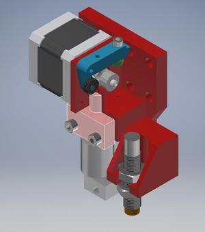 Prusa I3 E3D V6 Direct Drive Extruder WITH AUTO LEVEL
