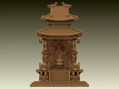 Wukong Temple Diorama