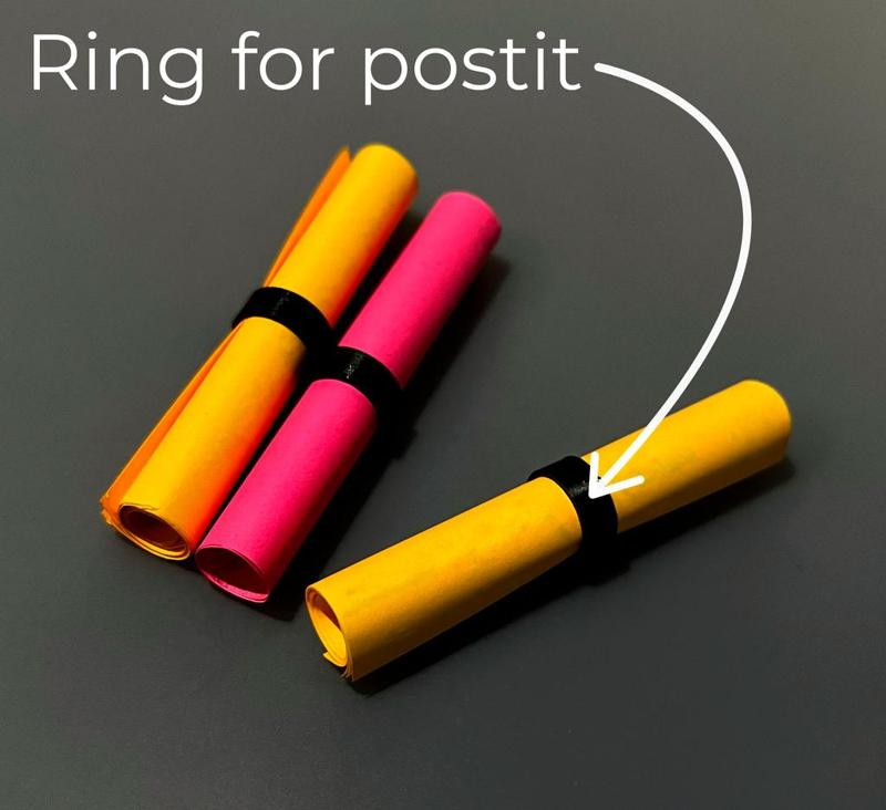POSTIT ORGANIZER RING by Ghaliensita / Gea.tech