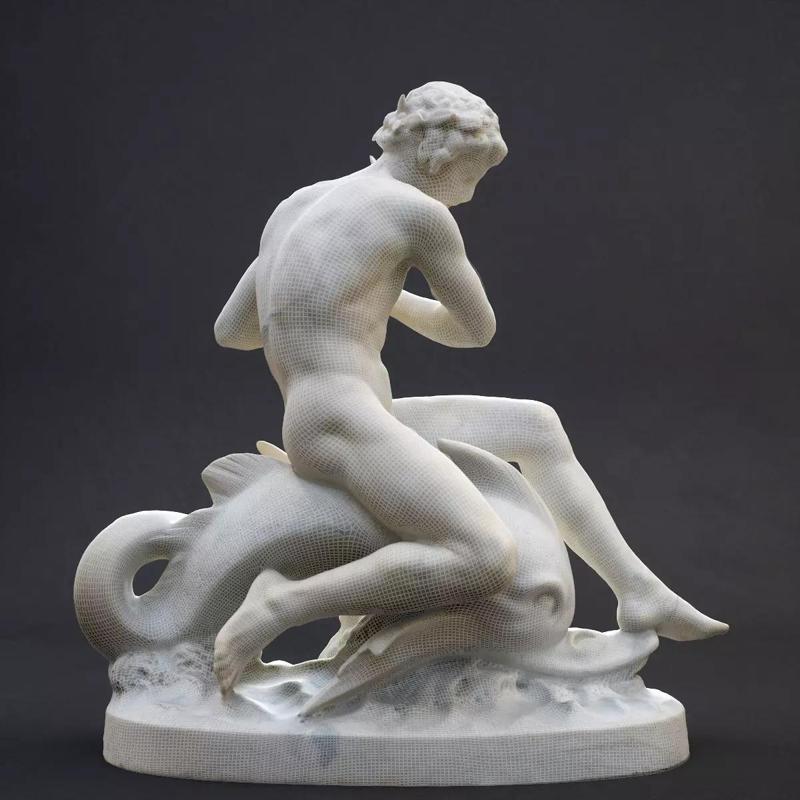 Arion assis sur le dauphin Orsay