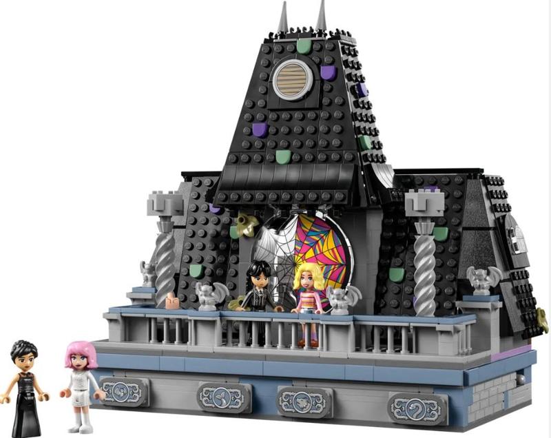 PixelBricks3D - Wednesday & Enid's Dorm Room 🖤🌈🏰