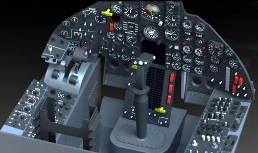 SR71 Complet cockpit HD work