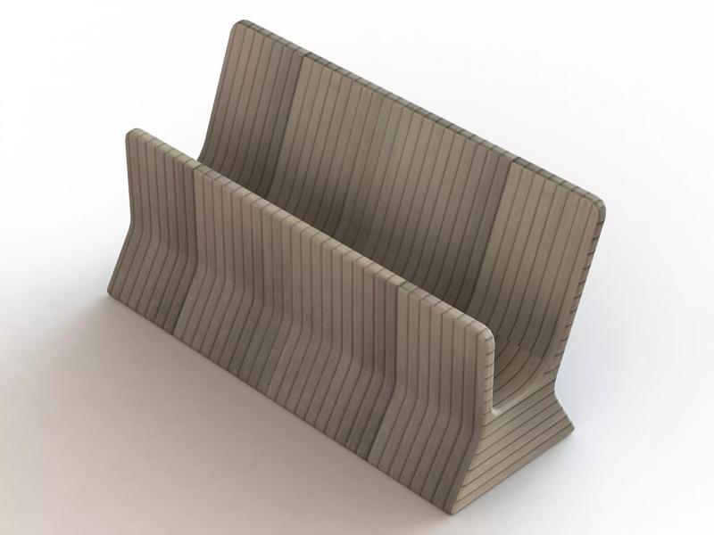 Plastic Card Holder Stand