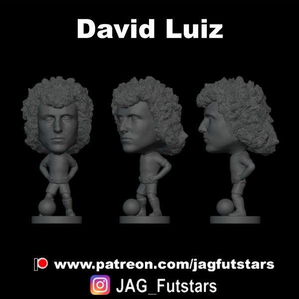 David Luiz - Soccer Figure