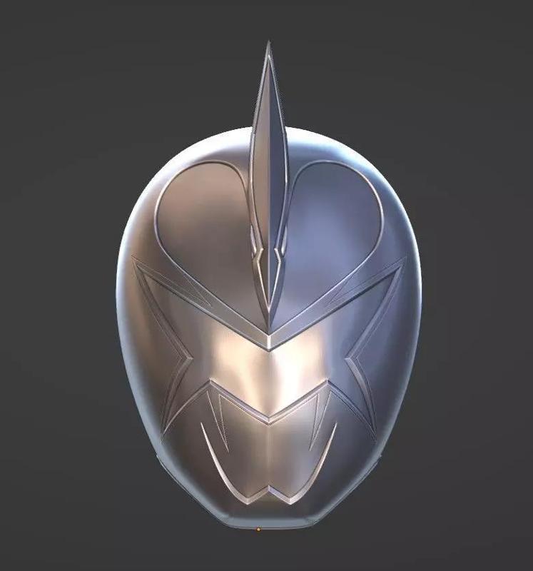 Power Rangers Dino Thunder White Ranger helmet