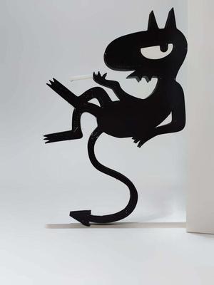 Luci smoking from disenchantment