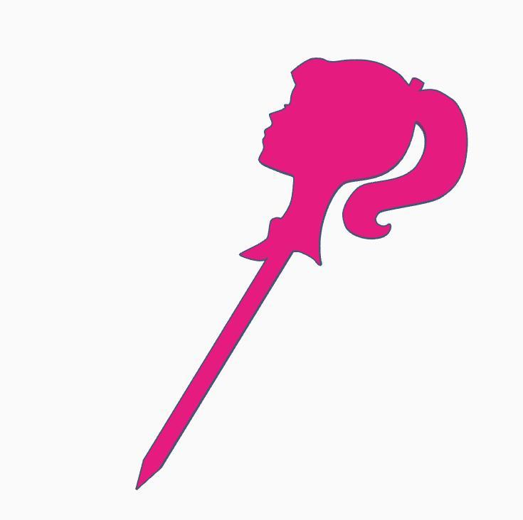 Barbie - CAke Topper