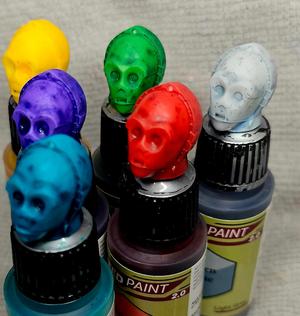 3-CPO HEAD STAR WARS - ARMY PAINTER 1.0 & 2.0 SPEED PAINT SPEEDPAINT WARPAINTS FANATIC COLOUR SWATCH CAP - 17ML & 18ML