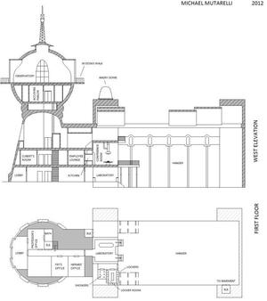 Futurama Planet Express Building Floor Base