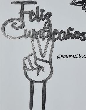 Happy Birthday Peronista Topper