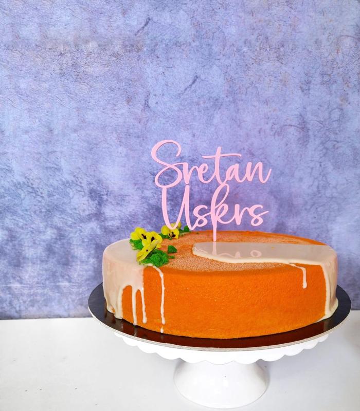 Cake topper sretan Uskrs