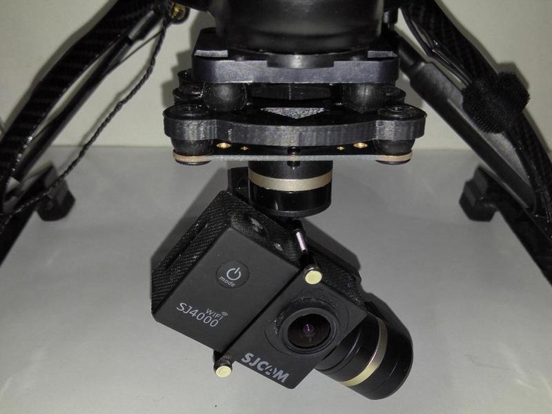 Yuneec Q500 FeiYu-Tech Mini 3D 3-Axis Gimbal Adapter Plate