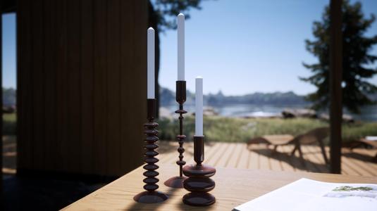 Set of candle holders - candlesticks