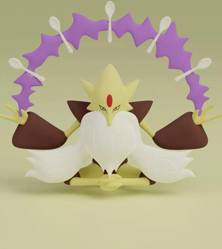 Mega Alakazam Pokemon Fanart