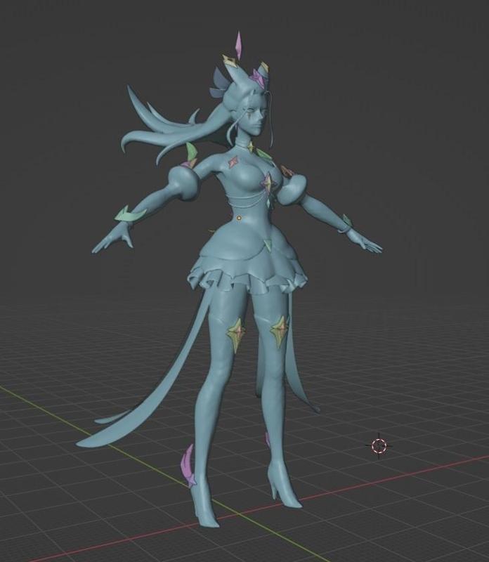 STAR GUARDIAN SYNDRA (LEAGUE OF LEGENDS) PROP FOR COSPLAY