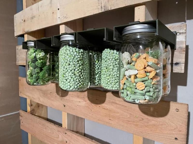 JM Designs Quart Mason Jar Holder (Wide Mouth)