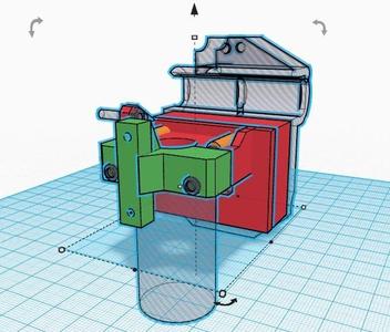 BQ Prusa I3 e3d v6 bowden extruder kit