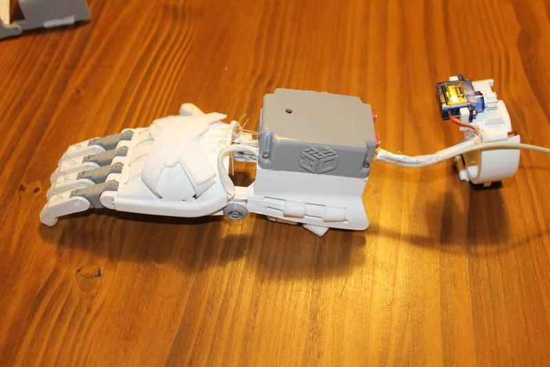 Sensory Feedback - Raptor Reloaded - e-NABLE