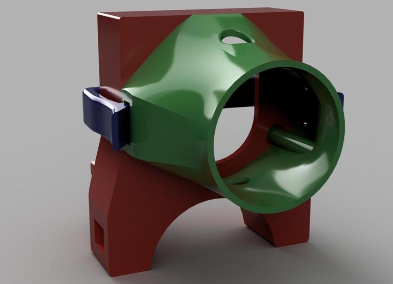 Modular FPV camera mount for 25 mm tube