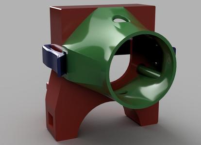 Modular FPV camera mount for 25 mm tube