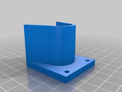 Soporte para tubo 20mm para rollos de material A-001