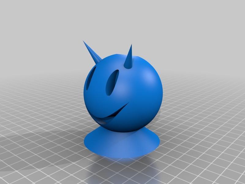 Big Penholder Smiley (litle devil)