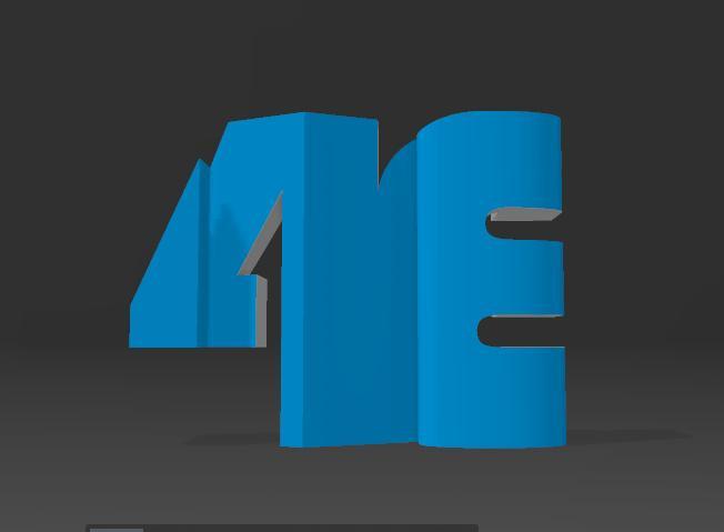 I love you forever  I L U 4 E gift text flip