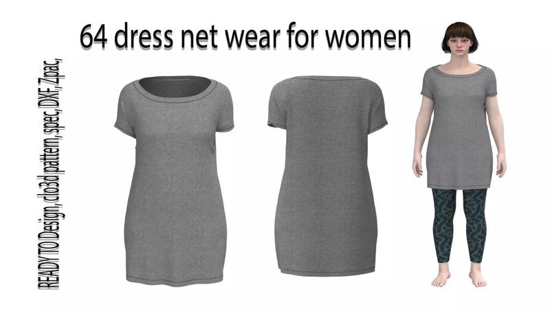 64 dress pattern