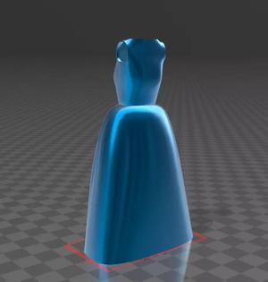 Dress Mannequin Fashion 3D 7