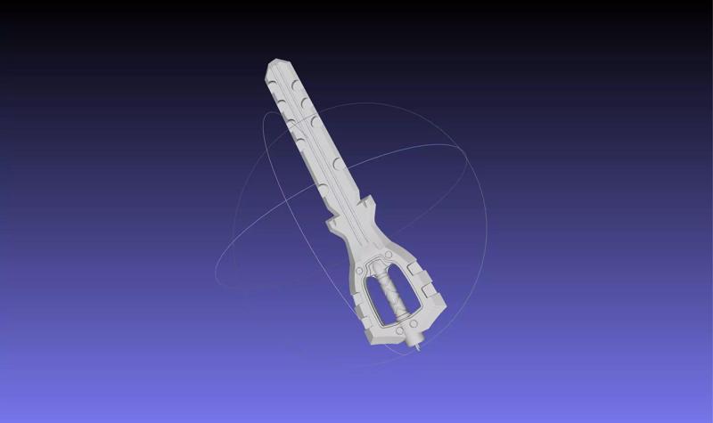 Kingdom Hearts Braveheart Keyblade Assembly