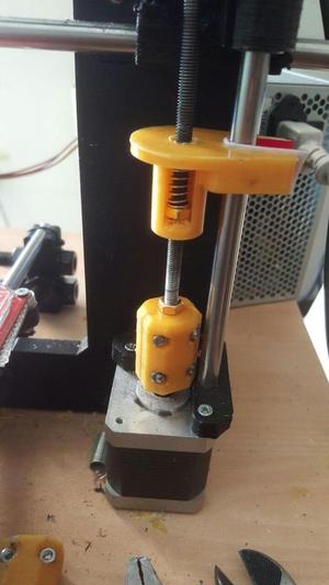 5x5 , 8x5,  Sandwitch style Z Coupling,  internal nut lock, conical hole