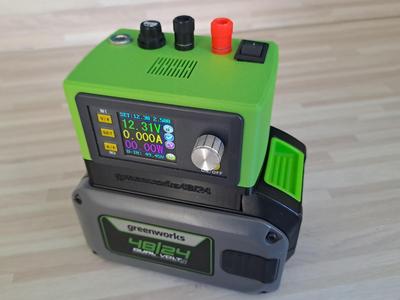 DPS5005 power supply on Greenworks 48/24 or 24v