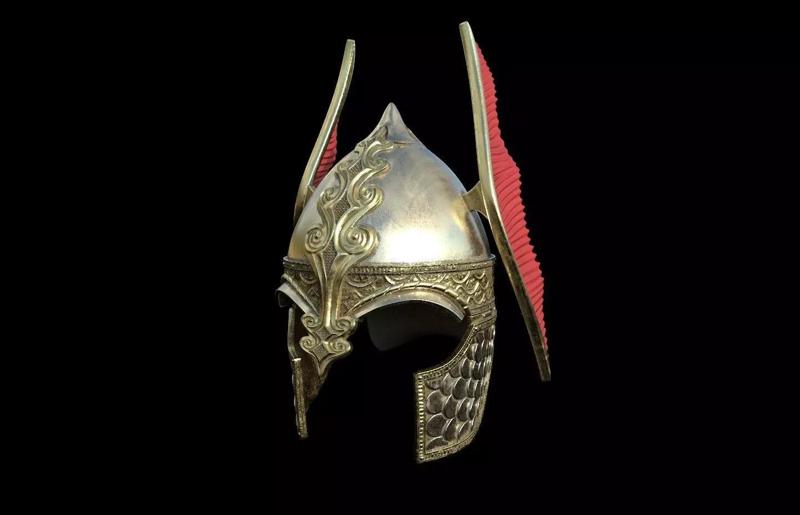Elendil of Numenor Helmet  LOTR  3d  DIGITAL DOWNLOAD FILE