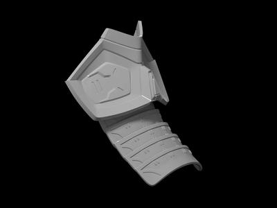 HALO Yoroi Gatekeeper shoulder pad 3d print file