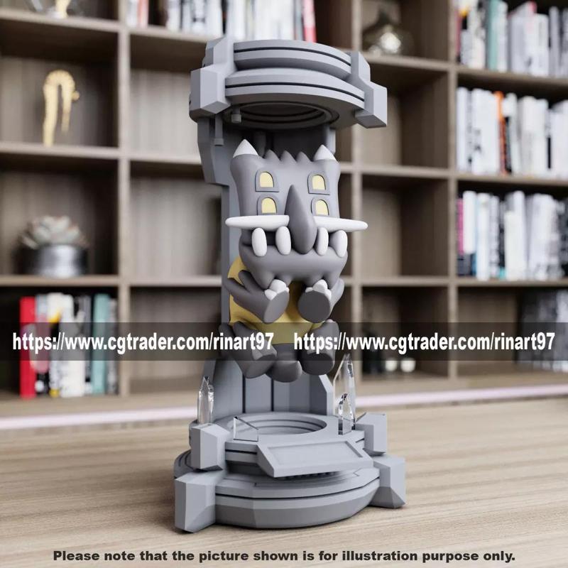 Bastiodon in the lab from pokemon