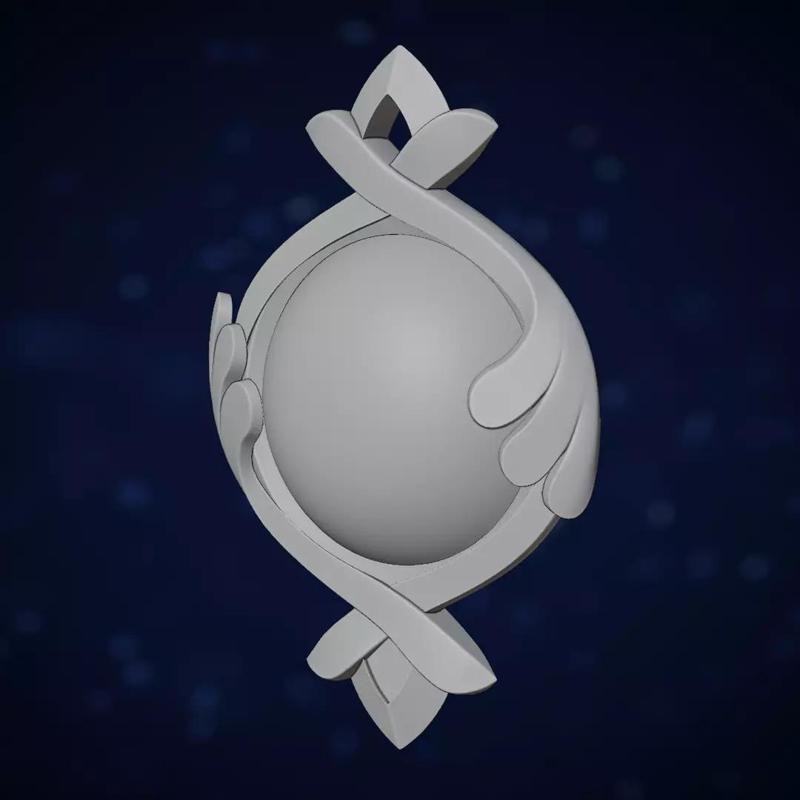 Fontaine Pneuma Vision from Genshin Impact Printable STL Files