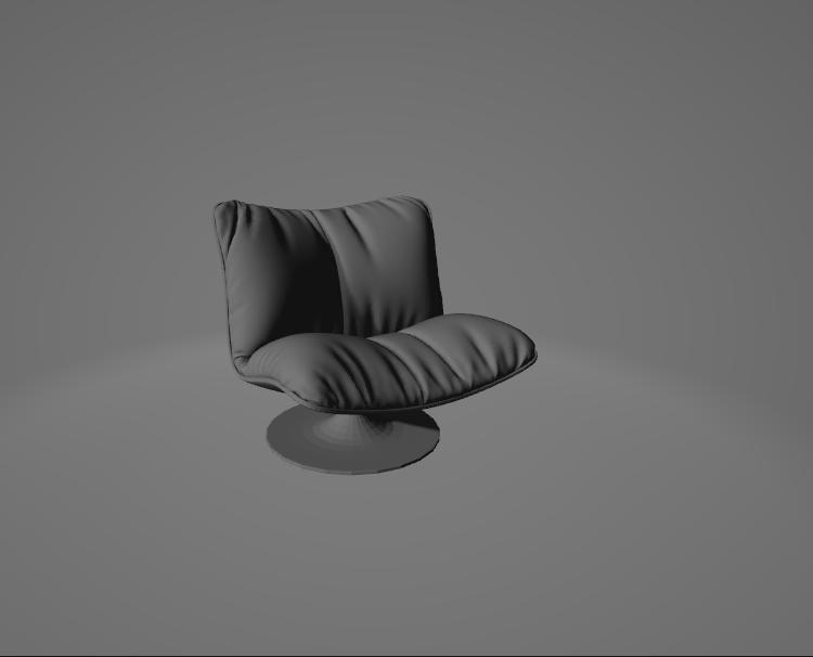 Baxter Marilyn – 3D Printable Luxury Armchair Model