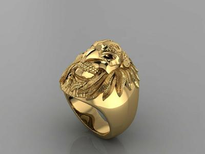 Eagle Man Ring R434