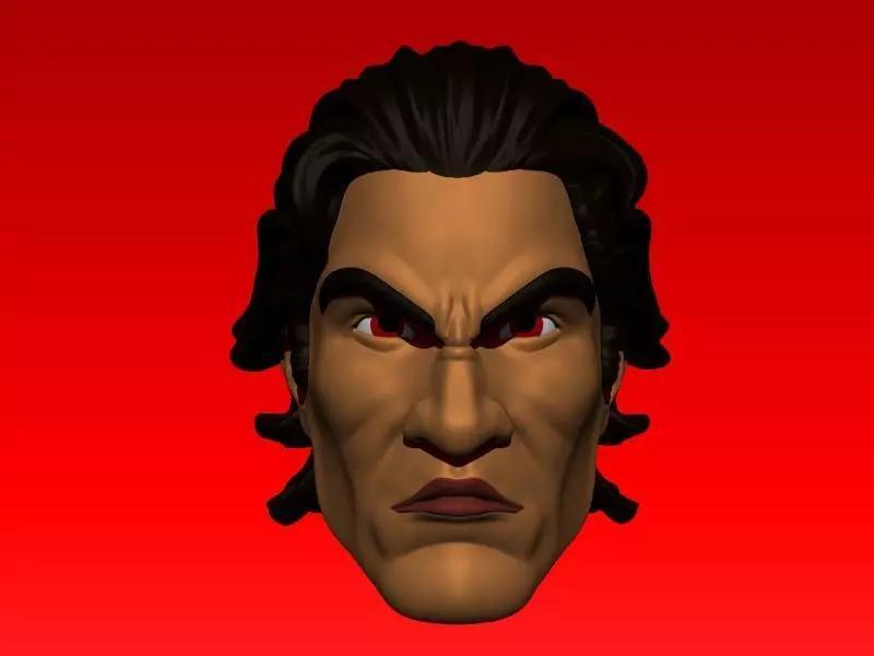 SPIDERMAN 2099 MIGUEL HEAD MARVEL LEGENDS