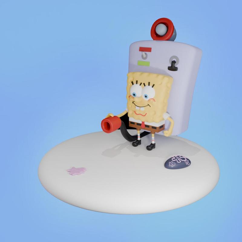 Spongebob vacuum cleaner (reef blower)
