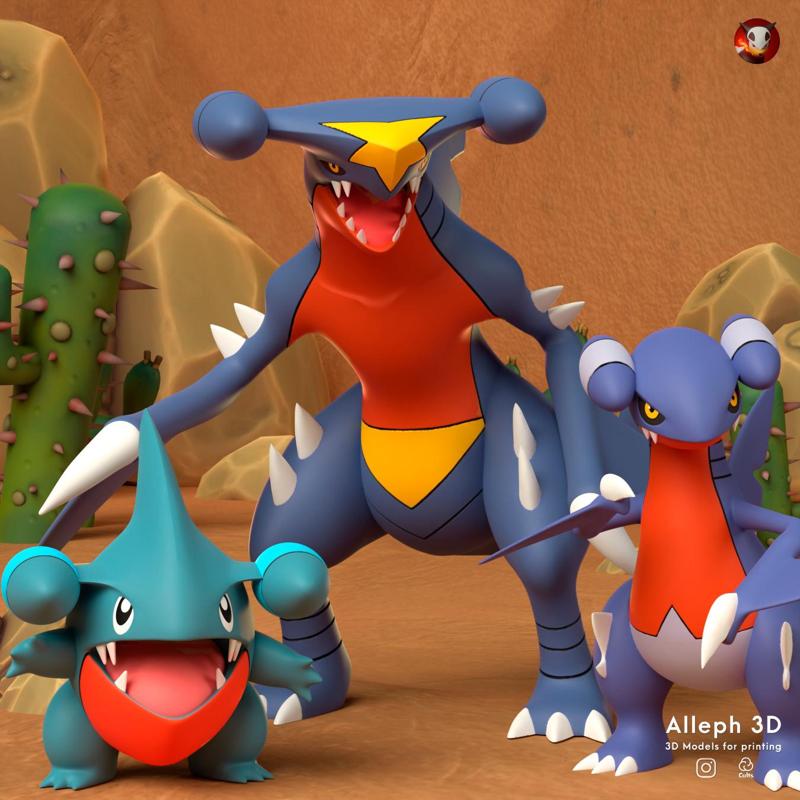 Pokemon gible evolution line