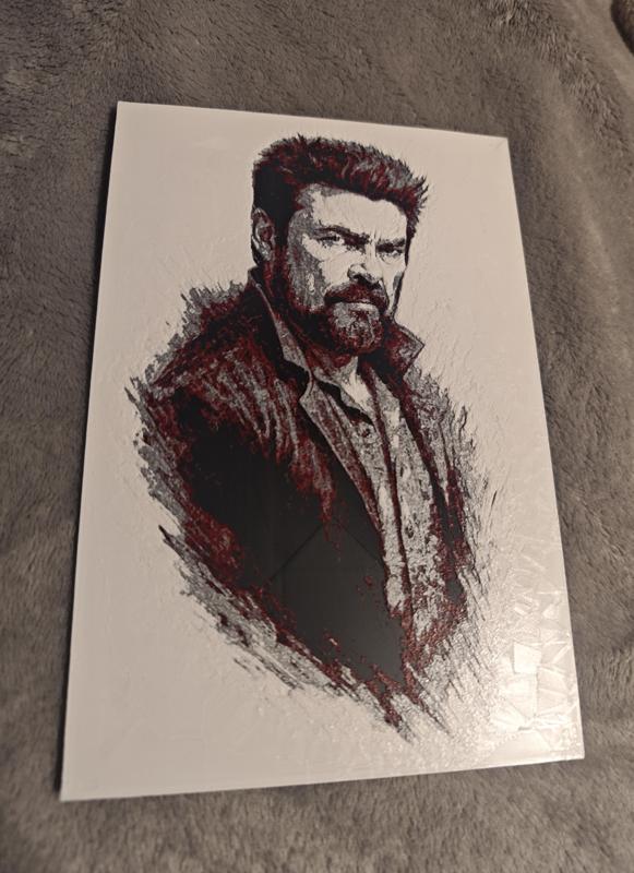 Tableau Billy Butcher - The Boy's - 133 x 200 mm - free - gratuit