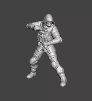 RE VECTOR OPERATOR MINIATURE MODEL HORROR OR SCIFI GAMES RPG DND